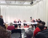 De gauche à droite : Laurie Suitor, NPD; Mike Kelloway, Parti libéral; Michelle Dockrill, candidate indépendante; Clive Doucet, Parti vert; Alfie MacLeod, Parti conservateur et Billy Joyce PPC. Absente du débat : Darlene Lynn LeBlanc, l’Alliance nationale des citoyens. &mdash; Robert Fougère