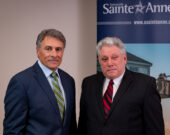 Allister Surette et Jean-Douglas Comeau.  &mdash; Gracieuseté