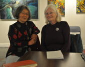 Isao Sanami Morrill, à gauche, et Berthe Dirren sont heureuses de leur publication. &mdash; Richard Landry