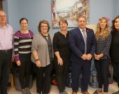 De gauche à droite : Norbert LeBlanc, Sonia Losier, Lisette Bourgeois, Shirley Vigneault, André LeBlanc, Lisa Thimot et Mounia Elkhourani. &mdash; Norbert LeBlanc