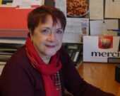 Kathy Nickerson commence sa dernière semaine dans son bureau au Village historique acadien de la Nouvelle-Écosse.  &mdash; Norbert LeBlanc