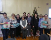 De gauche à droite : Debra LeBlanc, Jeanne Doucette, Susan Deviller, Mona Doucette, Beth DeWolfe, Maggie Amirault, Hélène d’Eon, Paula Bourque et Jeanne d’Entremont. &mdash; Norbert LeBlanc