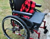 Mon fauteuil roulant pendant plusieurs semaines. &mdash; Lisa Doucette