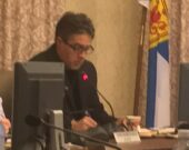 Le préfet de la municipalité de Richmond, Brian Marchand, agit à titre de président d’assemblée lors de la réunion ordinaire du 27 janvier 2020. &mdash; Robert Fougère