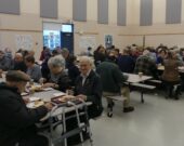 Une partie de la foule au petit déjeuner du Festival Bon Temps. &mdash; Norbert LeBlanc