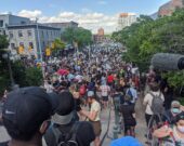 Le premier ministre Justin Trudeau a rejoint des milliers de manifestants à Ottawa lors d’une manifestation antiracisme, le vendredi 5 juin 2020 &mdash; Raphaëlle Ritchot