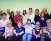 Les membres du Conseil et les employés ont suivi une session de planification stratégique en septembre dernier animée par Farm Mutual Re. De gauche à droite en avant : Janice Belliveau, Charelle Saulnier, Krista Seiling (FMRe), Theresa Babin, Mike Daley, Dianne Blinn et Clara Comeau et en arrière : Ken Kingsbury, Mark Kaiser, Henry Thibodeau, Lonnie McNeill, Angéline Thimot, Russell Comeau, Helen Comeau, Beth Misner, Darlene Parsons, Karen Boudreau, Jeannett Hoffmann, Sharon Turnbull (FMRe) et Tia Milnes (FMRe). &mdash;  gracieuseté Clare Mutual)