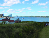 L ’épisode de la détention de familles acadiennes à l’île Georges demeure relativement méconnu. &mdash;  Clint Bruce
