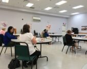 Un aperçu des membres venus participer à la présentation des rapports lors de l'AGA 2019-2020 de La Picasse. La distanciation était de rigueur.  &mdash; Robert Fougère