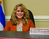 Nicole Albright préside sa première rencontre du comité plénier de la municipalité d’Argyle. &mdash; gracieuseté