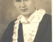 Maurice LeBlanc à l’âge de 19 ans, lorsqu’il terminait ses études au Collège Sainte-Anne.   &mdash; Université Sainte-Anne