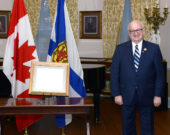 Son Honneur, le lieutenant-gouverneur de la Nouvelle-Écosse Arthur J. LeBlanc :  « Je suis ravi que ces personnes distinguées aient été choisies pour recevoir le Prix, a dit le lieutenant-gouverneur LeBlanc. Leurs efforts ont non seulement contribué à la communauté francophone, mais aussi à la préservation, à la promotion et à la mise en valeur de notre histoire, de notre culture et de notre patrimoine acadiens importants. J’attends avec impatience l’occasion de leur remettre le Prix lorsque les circonstances le permettront. »   &mdash; lt.gov.ns.ca