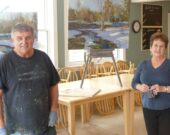 De gauche à droite : Michel Doucet et Sandra d’Entremont.   &mdash; Norbert LeBlanc