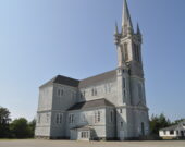 L’ancienne église Sainte-Marie de la Pointe-de-l’Église.   &mdash; Richard Landry