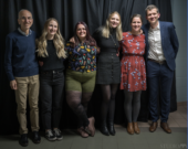 L’Équipe du CCGH, de gauche à droite : Charbel Bou-Habib, Florence Cormier-Lebrun, Mélodie Jacquot-Paratte, Camille Lucas, Marion Cousin et Mario Noury. &mdash; PHOTO - Studio M – Stephan Martin 