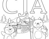 La Colonie Jeunesse Acadienne appelle les enfants à colorier ce dessin et à l'envoyer aux élu.e.s.   