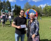 Subvention de 1 000$ à Beaux-Marais - Luc Deveau et Brenda Pickup  &mdash; PHOTO: Brenda Pickup