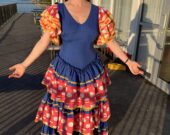 Sophia Sidarous, portant une robe de bal guinguette.  &mdash; PHOTO - Lucien Comeau
