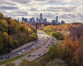  Les forêts urbaines poussent partout au pays, mais de profondes disparités subsistent entre les villes.  &mdash; PHOTO - Matthew Henry, Unsplash