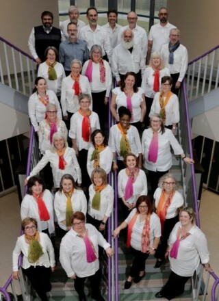 Les Voix d’Acadie fêtent leur 50e anniversaire.
— PHOTOS - De gracieuseté - Claude Renaud