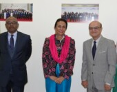 Prise de photo lors du renforcement de la coopération régionale entre l’Organisation internationale de la Francophonie (OIF) et l'île de La Réunion, le 21 juin 2023.  &mdash; PHOTO - OIF