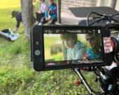  Une photo prise lors du deuxième bloc de tournage du premier documentaire de la réalisatrice Natalie Robichaud. 
 &mdash; PHOTO - De gracieuseté - Natalie Robichaud