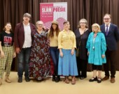  De gauche à droite : Morgane Savary, Philip Meersman, Marie-Thérèse Landry, Marielle Salmier, Lila Roty, Martine Delannoy, Ghislaine Foulem et Johan Schitterer. &mdash; PHOTOS : Damien Dauphin – Le Moniteur Acadien