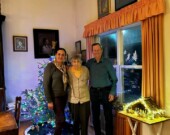 Atika Bayebane, Christiane Tanner et Clermont Charland.  &mdash; PHOTO : Clermont Charland