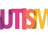 Bannière typographique en couleur AUTISME.
 &mdash; PHOTO: Web Buttons Inc  - Adobe Stock
