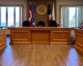 La salle du conseil au bureau municipal de Clare, où les réunions régulières ont lieu. 
 &mdash; PHOTO: Jean-Philippe Giroux