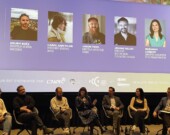 Les acteurs et actrices du milieu de la création audiovisuelle francophone canadienne ont réfléchi aux manières de faire rayonner leurs contenus, par-delà les frontières. &mdash; PHOTO : Camille Langlade – Francopresse 