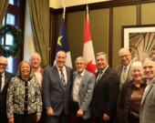 La fondation officielle de l’Association acadienne des parlementaires du Canada (AAPC) est fixée au 11 février 2025. &mdash; PHOTO : Inès Lombardo – Francopresse