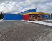 La nouvelle école à Torbé, l’École Belle-Baie. &mdash; PHOTO : Facebook - Conseil scolaire acadien provincial - CSAP