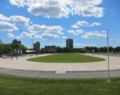 L’espace Emera Oval, à Halifax, lieu de rendez-vous du «Speak-Walking». &mdash; PHOTO: Wikipédia - Ben MacLeod