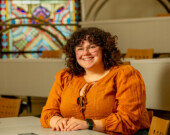 Cailey Wood, étudiante engagée à l’Université Sainte-Anne.  &mdash; PHOTO: Université Sainte-Anne