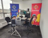 Le studio de la radio C98 FM. &mdash; PHOTO: Radio C98