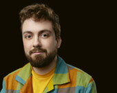 Zacharie Landry, dramaturge et comédien acadien du Nouveau-Brunswick, était l’un des artistes de la résidence artistique du CMA 2024. &mdash; PHOTO: Catherine Tétreault