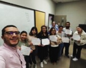 Un groupe de Français ayant suivi la formation de 10 semaines. &mdash; PHOTO: Matheus Lucas, CCEA