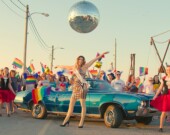 Photo prise lors du tournage du documentaire musical Y a une étoile, à la Baie Sainte-Marie.  &mdash; PHOTO: Y a une étoile - Bellefeuille Production, UNIS TV