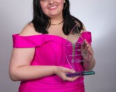 Mélodie Jacquot-Paratte a reçu le prix Gaston-Chagnon (bénévole de l’année).  &mdash; PHOTO: CCGH
