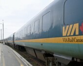 L’actuel Océan de Via Rail, le train voyageant entre Montréal à Halifax.  &mdash; PHOTO: JEAN-PHILIPPE GIROUX
