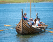 Course de bateau à Pubnico. &mdash; PHOTO: Shannon Nickerson