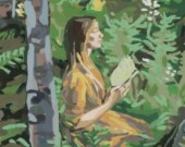 Affiche du Cabot Trail Writers Festival, une œuvre de Miranda Crabtree. &mdash; PHOTO: Facebook - Cabot Trail Writers Festival