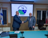 Steven Comeau assermenté. &mdash; PHOTO: Facebook de la Municipalité de Clare