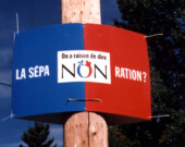 Dans les semaines précédant le référendum québécois de 1995, une partie de la francophonie canadienne s’inquiétait de son avenir. &mdash; Photo : ©Zorion, CC-BY-SA, Wikimedia Commons