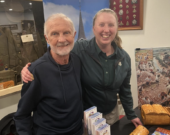 Claude de Grâce (Le paysage de Grand Pré) et Amy Antonick (Parc Canada).  &mdash; PHOTO: France Theriault