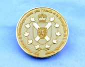 La médaille du Prix d’excellence du lieutenant-gouverneur pour l’Acadie et la francophonie. &mdash; PHOTO: Archives