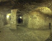 Cité souterraine de Derinkuyu, en Cappadoce, au centre de la Turquie. &mdash; PHOTO: Nevit Dilmen - Wikimedia Commons