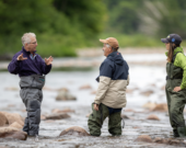 Grâce à son travail acharné, son esprit de collaboration et sa passion pour le saumon atlantique, René Aucoin a laissé une empreinte durable dans le domaine de la conservation en Nouvelle-Écosse. &mdash; PHOTO: L'Association de pêche au saumon de la rivière Chéticamp