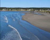 La plage Mavillette.  &mdash; PHOTO: Facebook - Bluefin Nouvelle-Écosse. 